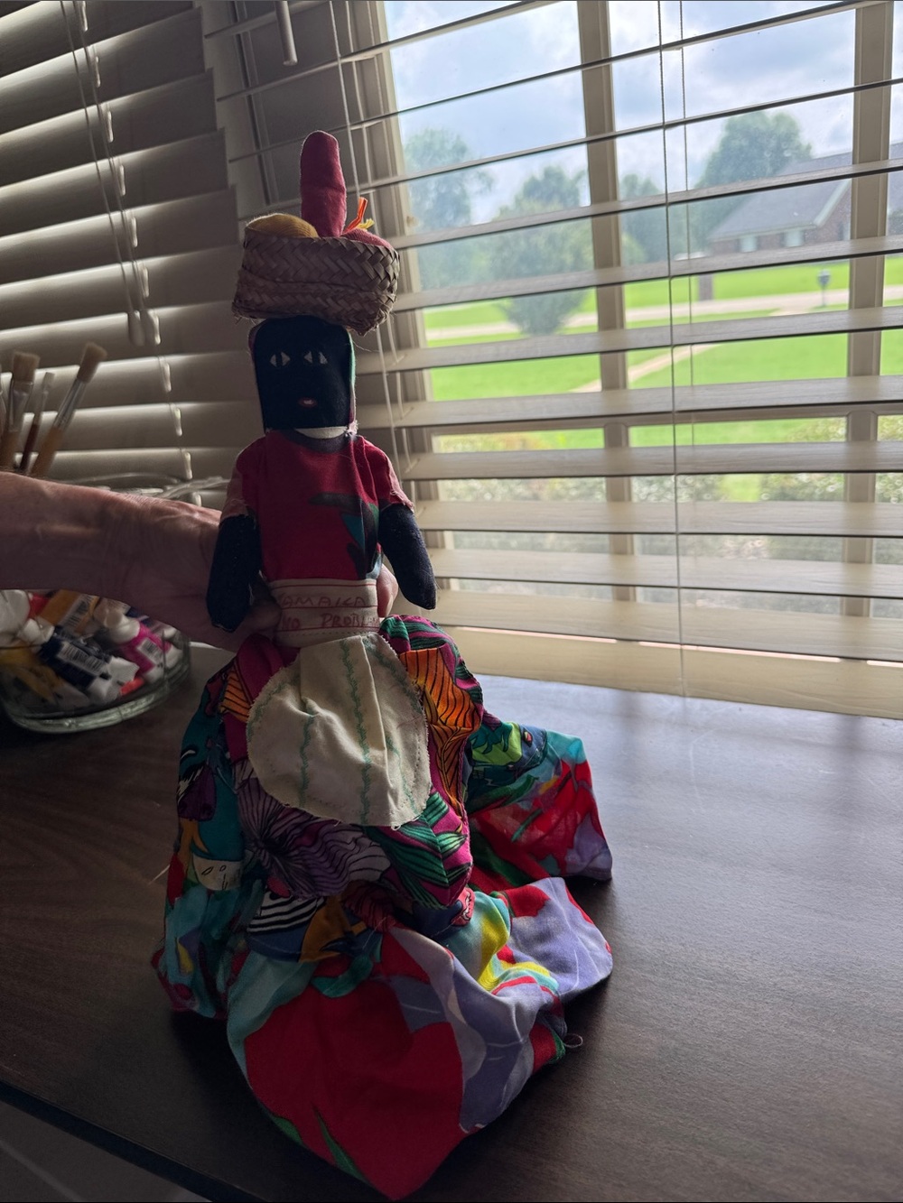 Handmade Jamaican Doll